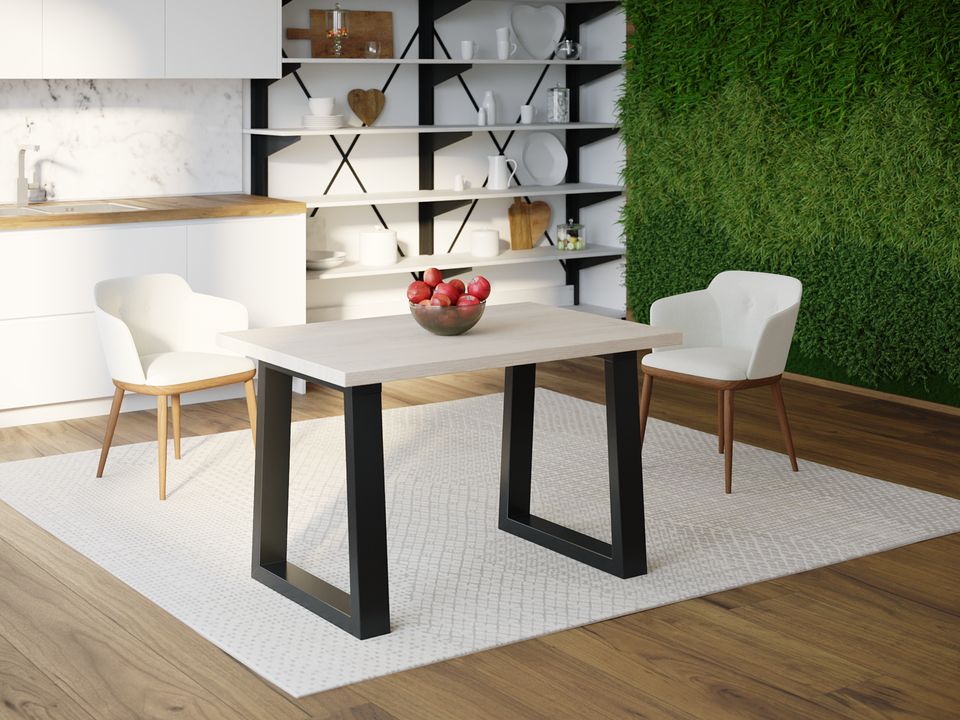 

Обеденный стол Skandi Wood SW045 Делавэр 180 х 80 х 75 см МДФ+Шпон Дуб Белый