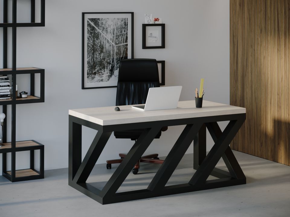 

Компьютерный стол Skandi Wood SW105 Виргиния 150 х 80 х 75 см МДФ+Шпон Дуб Натуральный (SW10516875NaOMDF)