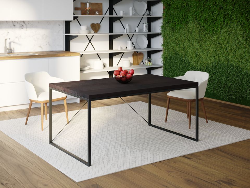 

Компьютерный стол Skandi Wood SW098 Остин 120 х 80 х 75 см Массив Ясень Венге