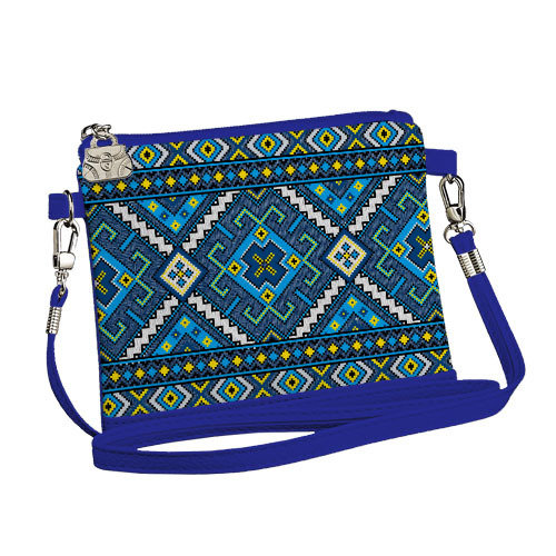 

Сумка для девочки Little fairy Presentville Синий орнамент 18x14 см