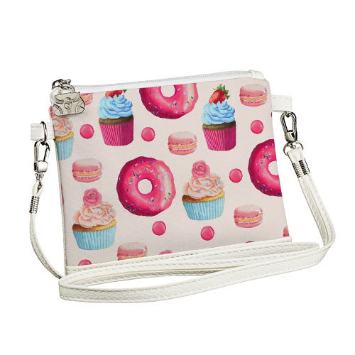 

Сумка для девочки Little fairy Presentville Розовые пироженки 18x14 см