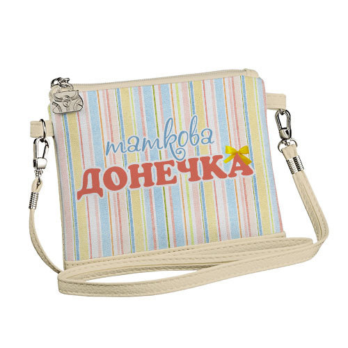 

Сумка для девочки Little fairy Presentville Таткова донечка, бежевий 18x14 см