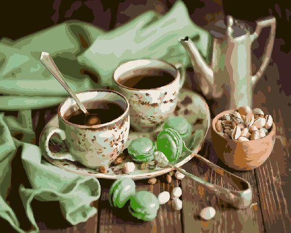 

Картина по номерам "Мятное чаепитие" BrushMe холст на подрамнике 40x50см BS4346