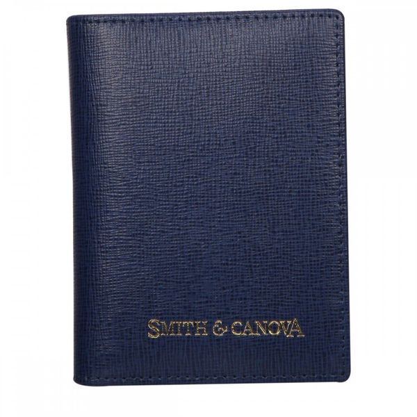 

Кожаный картхолдер Smith and Canova 28644 Amelia (Blue)