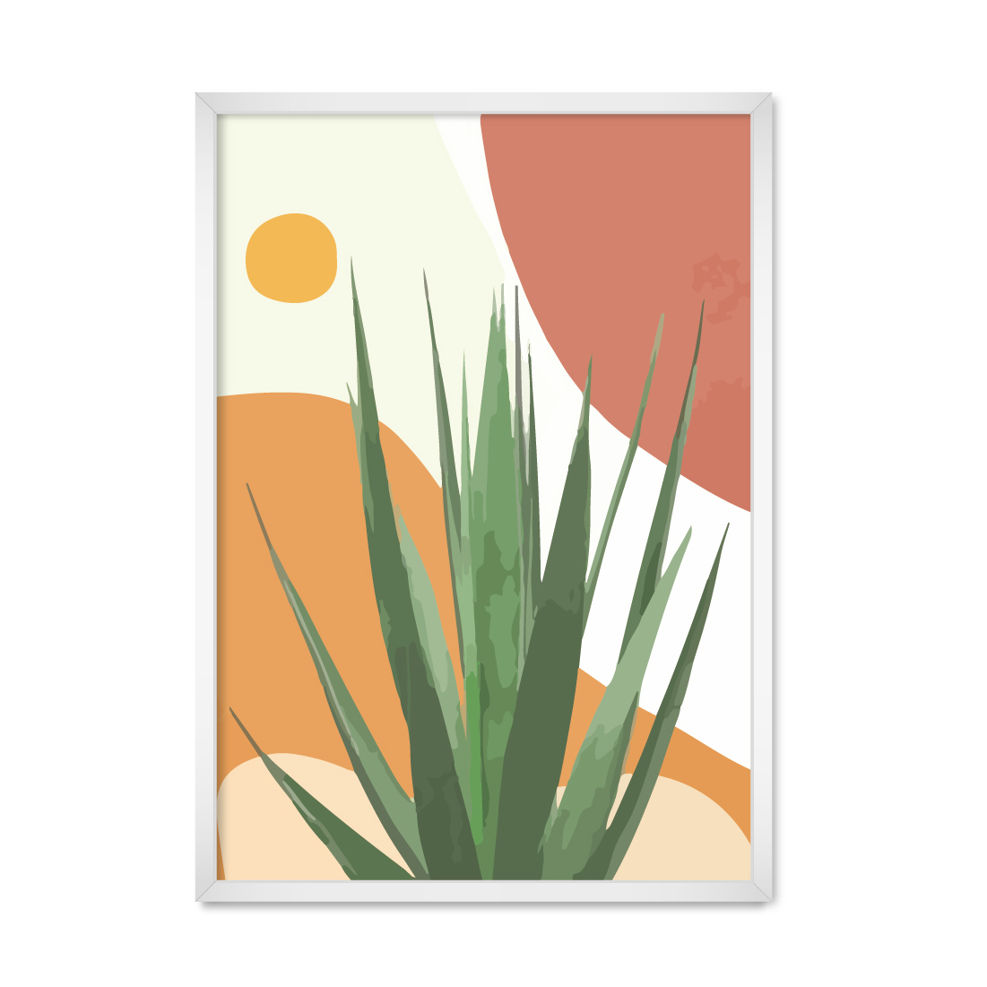 

Постер "Кактус 03" с антибликовым стеклом 29.7 x 42 см в белой рамке