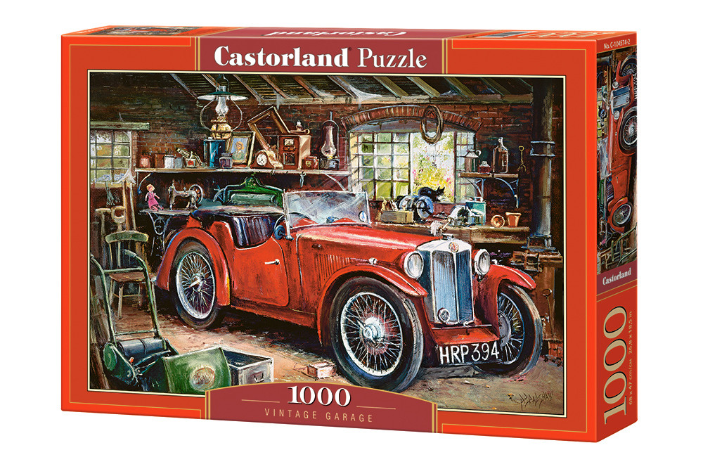 

Пазли Castorland 1000 елементів VINTAGE GARAGE С-104574