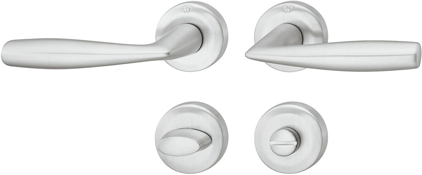 

Комплект ручек Hoppe VITORIA WC 2736265 Хромированный Матовый F41-R (900.93.884)