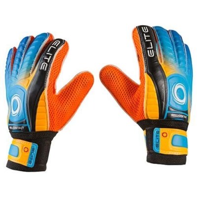 

Вратарские перчатки World sport Latex Foam Elite оранжево-голубой размер 6 (SKL11-280962)