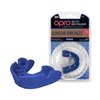 

Капа Opro Junior Bronze Blue (SKL24-277189)