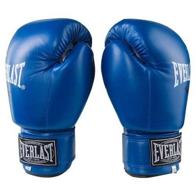 

Боксерские перчатки Everlast синие 6oz DX-380 (SKL11-281376)
