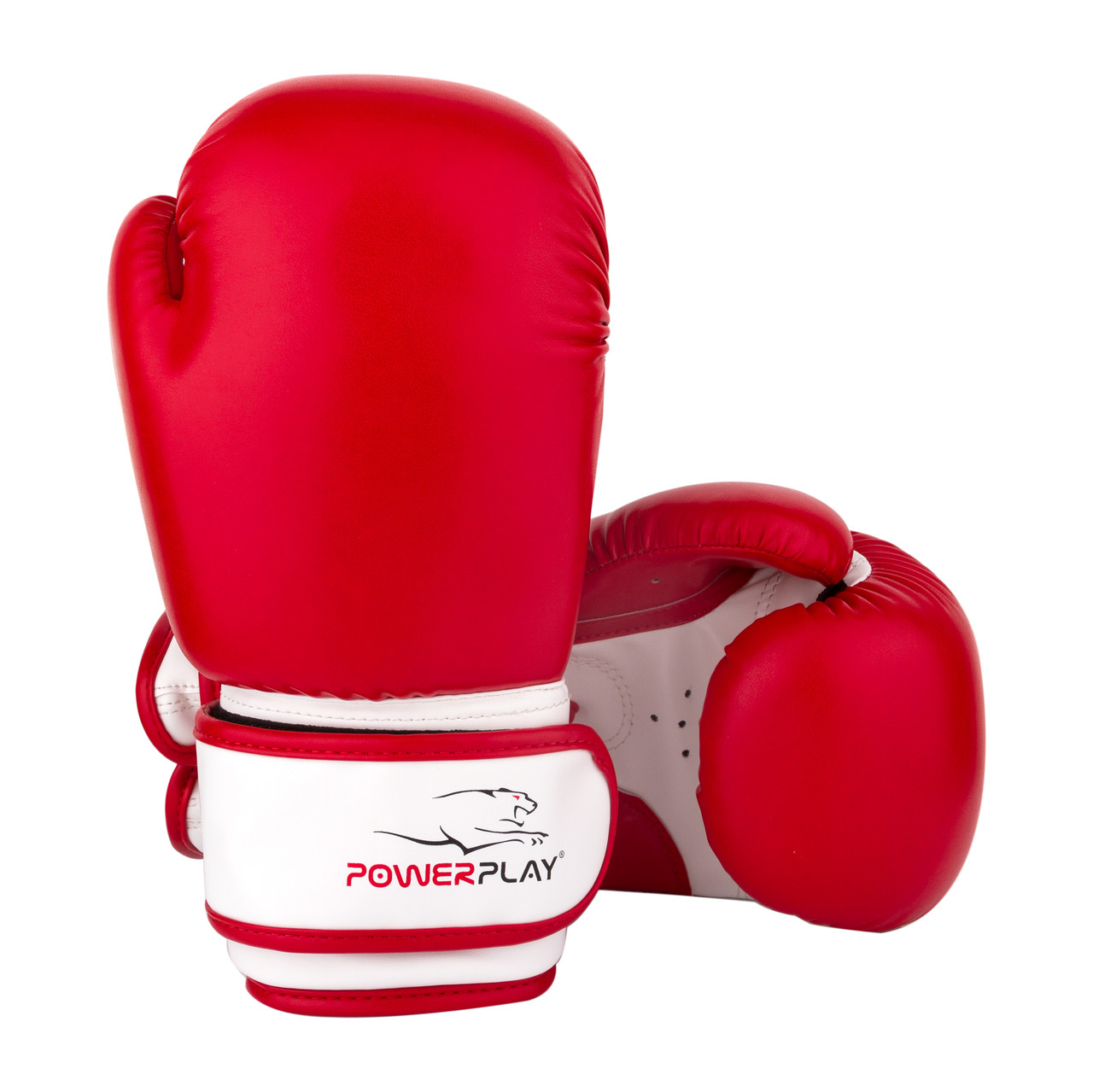 

Боксерські рукавиці (PP-3004JR) PowerPlay 8 унцій Червоно-білий 000125968