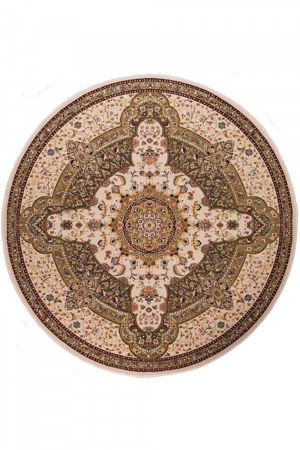 

Ковер ROYAL KERMAN 0804B 2.5 x 2.5 m Бежевый Круг