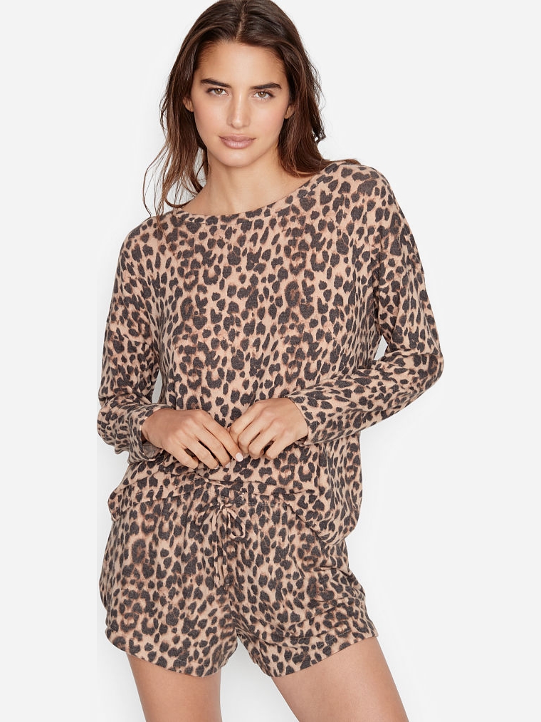 

Домашний костюм Victoria's Secret 67131447 XS Леопардовый