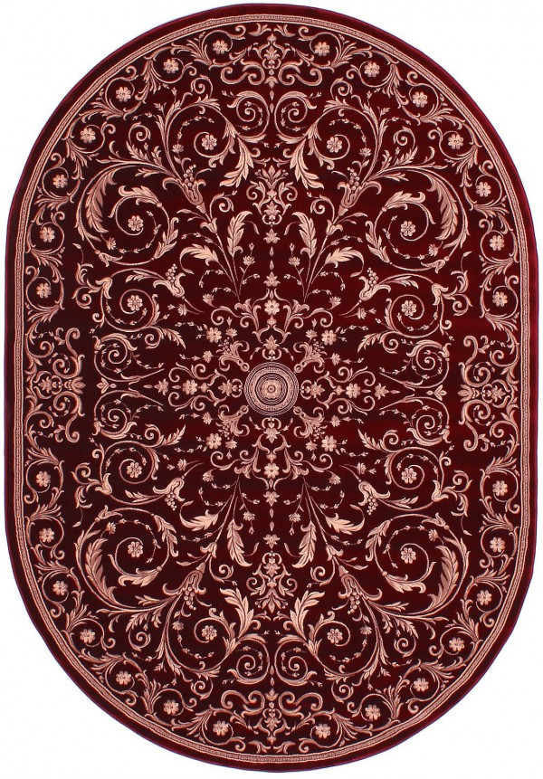 

Ковер OZ KAPLAN IMPERIA 8356A 1.7 x 2.5 м Красный _D.RED/D.RED Овал