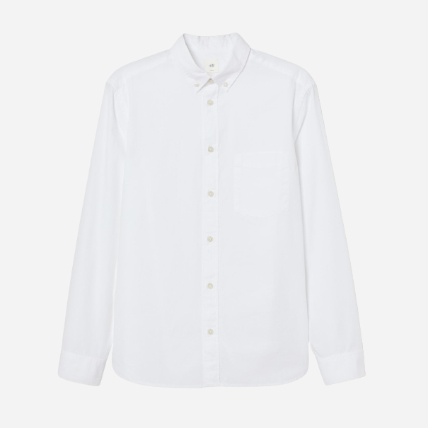 

Рубашка H&M 2303-6865640 S Белая