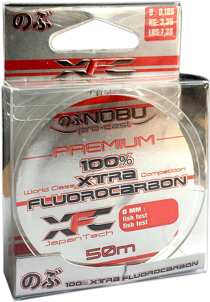 

Флюорокарбон Lineaeffe FF NOBU XFC 50 м 0.165 мм 2.85 кг Прозрачный (3043016)
