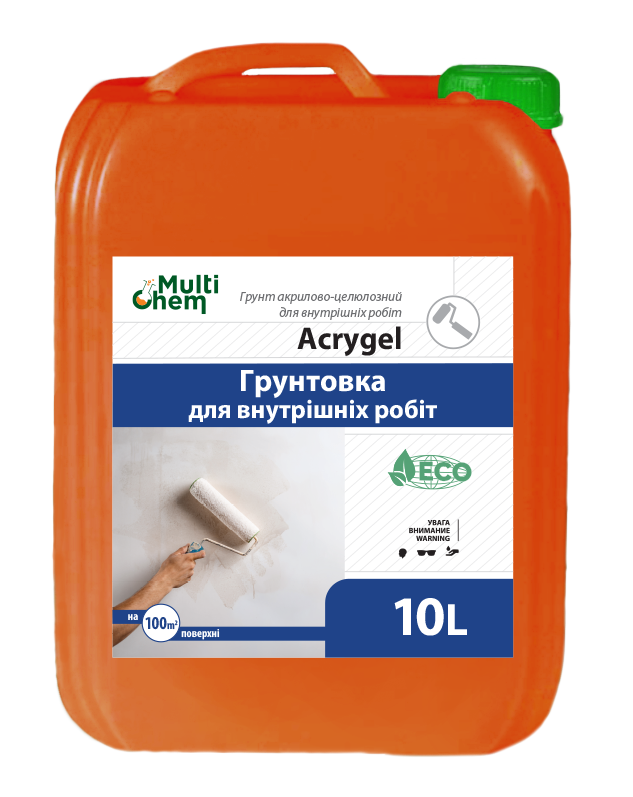 

Грунтовка Acrygel Euro для внутренних робот 10 л
