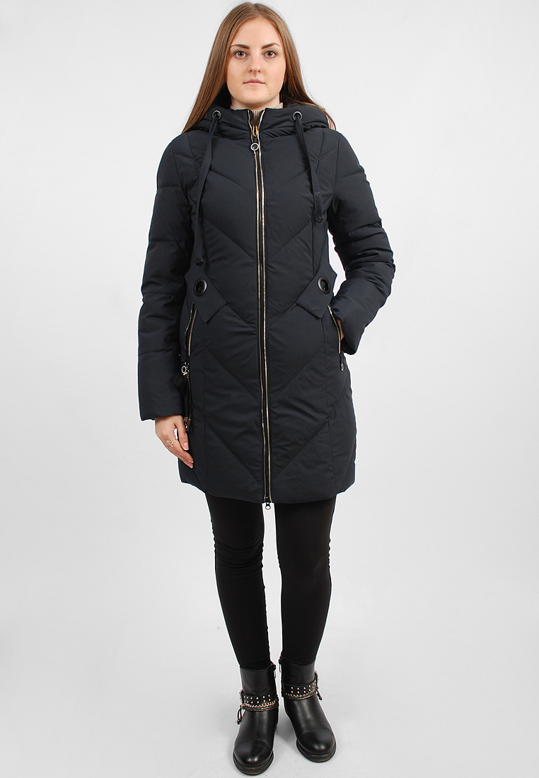 

Куртка женская Yanpai 18-76 темно-синий, Куртка женская Yanpai 18-76 темно-синий S