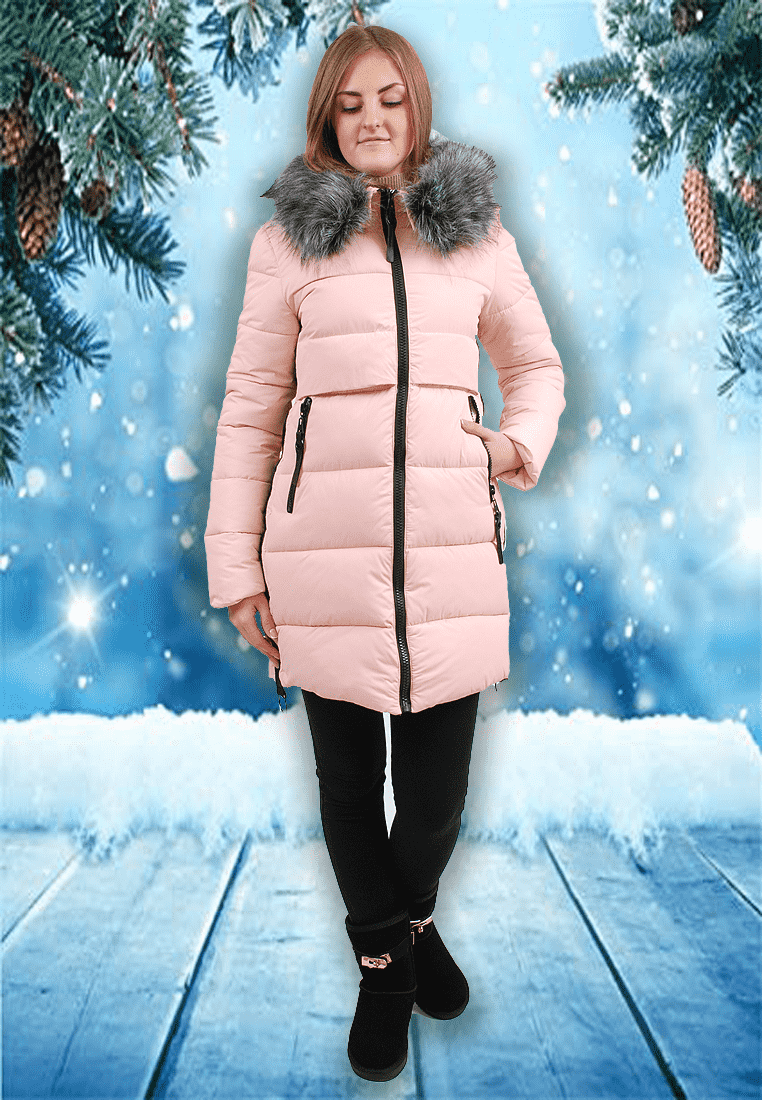 

Куртка женская Kuyingying 31120-1 розовый, Куртка женская Kuyingying 31120-1 розовый L