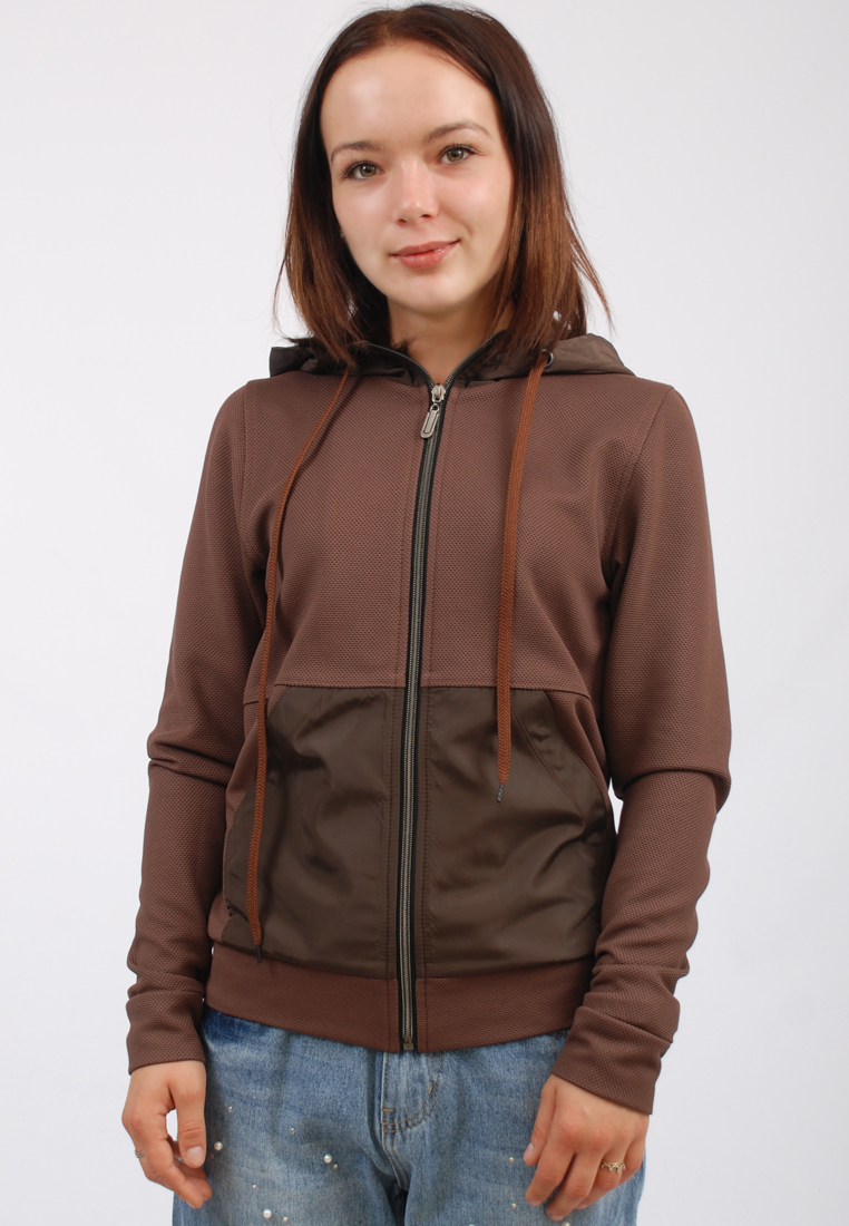 

Толстовка коричневая SAB 15415, Толстовка коричневая SAB 15415 XS