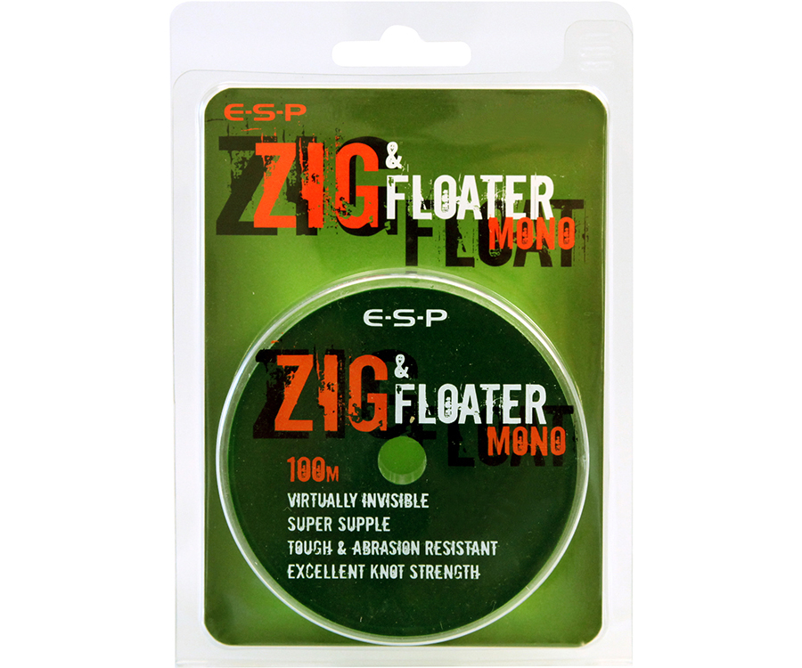 

Поводковый материал ESP Zig&Floater Mono 100 м 12 lb (арт.3838ELZFM012)