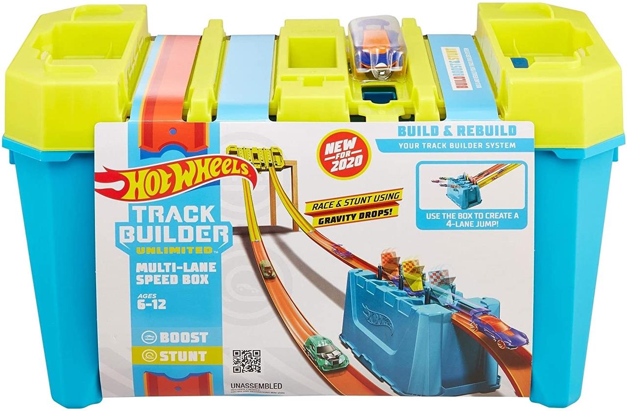 

Автомобильный трек Mattel Hot Wheels Track builder Грандиозные трюки (GLC95)