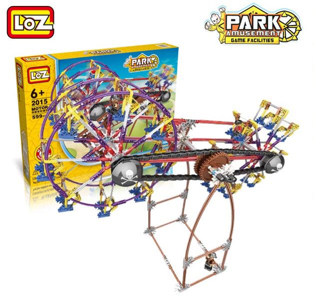 

Электромеханический конструктор LoZ "AMUSEMENT PARK ROTARY WHELL" 599 ДЕТАЛЕЙ