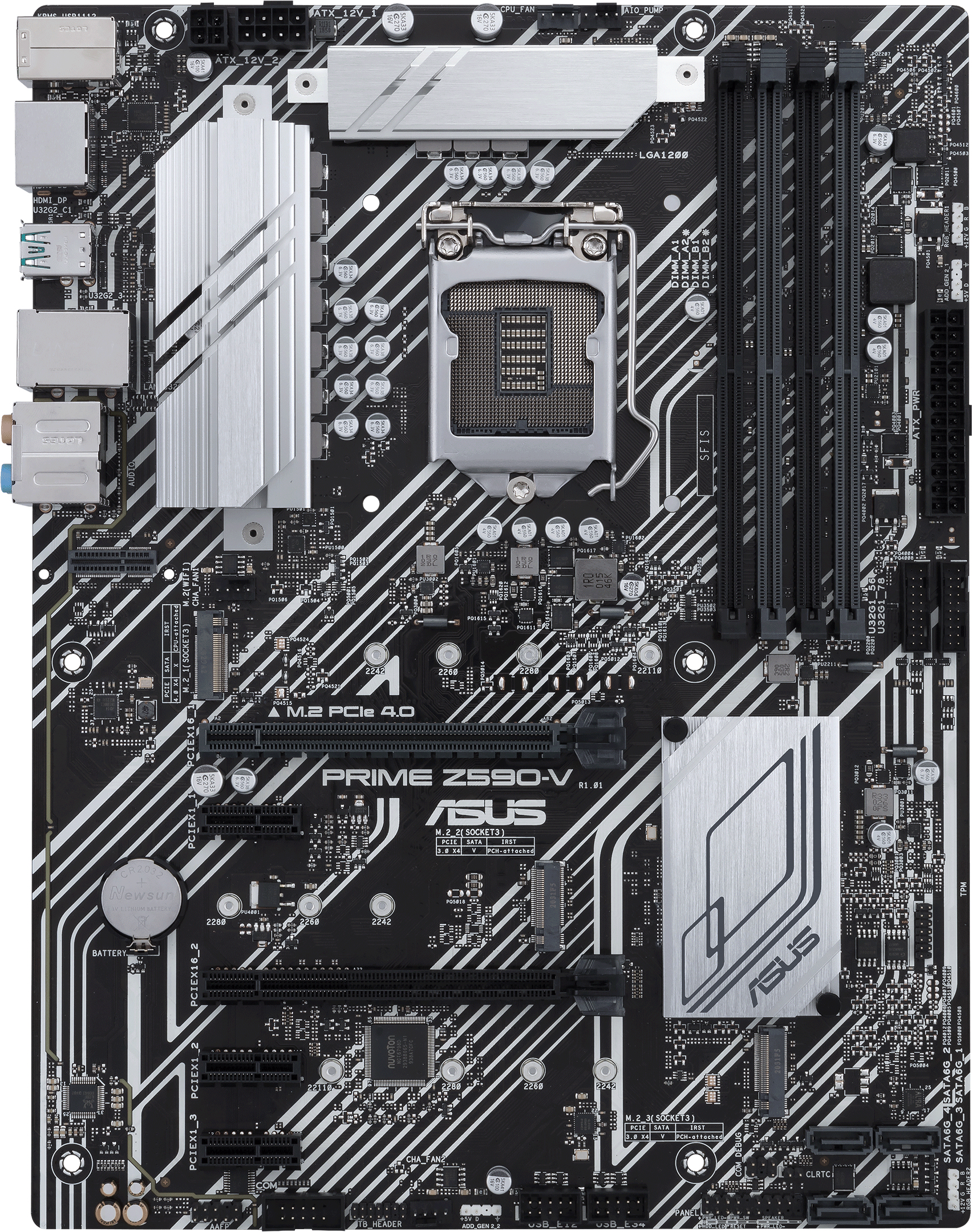 

Материнская плата Asus Prime Z590-V-SI (s1200, Intel Z590, PCI-Ex16)