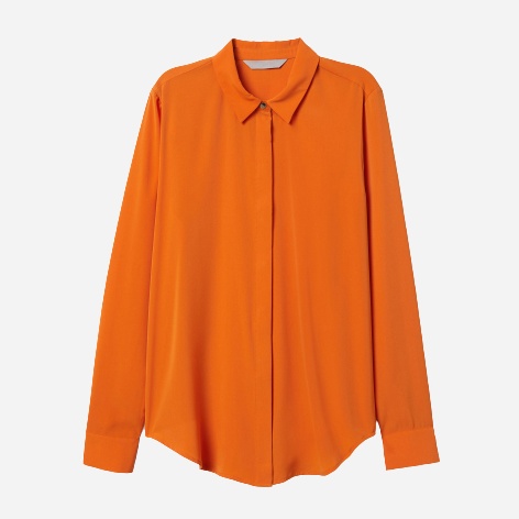 

Рубашка H&M 0695632-9 44 Оранжевая