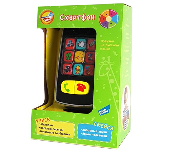 

Игрушка музыкальная развивающая MOMMY LOVE "Телефон" (392)
