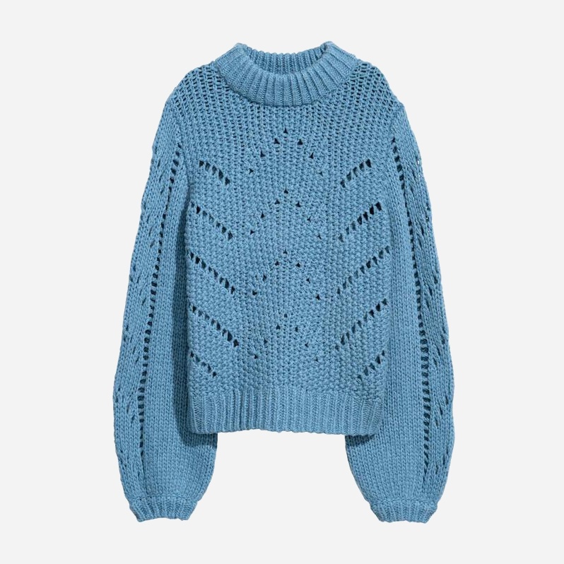 

Джемпер H&M 0536396-6 S Голубой