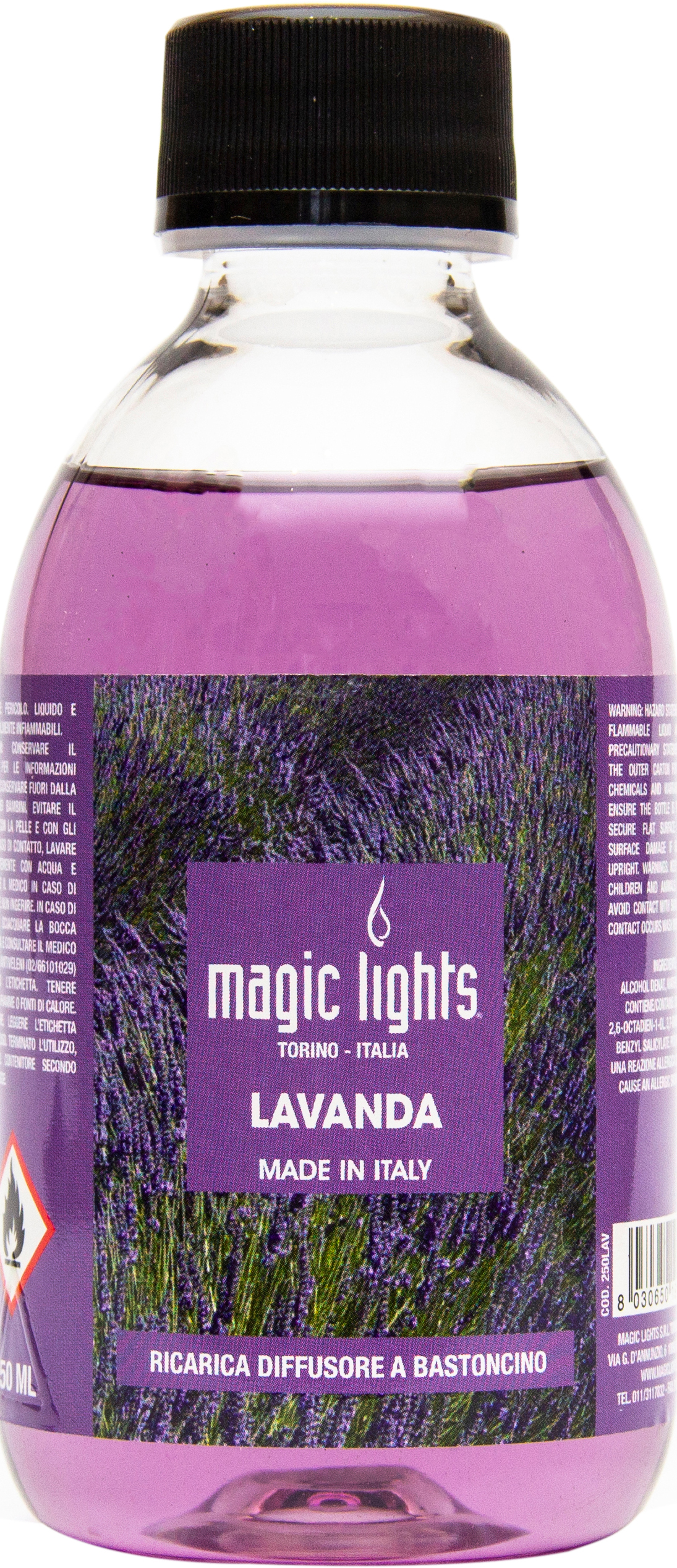 

Наполнитель для аромадиффузора Magic Lights Лаванда 250 мл