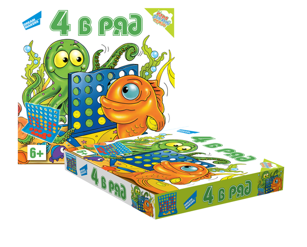 

Детская настольная игра "4 в ряд" - Dream Makers (707-16)