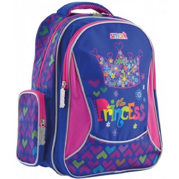 

Рюкзак школьный каркасный для девочек SMART 556809 ZZ-02 Cool Princess (273256)