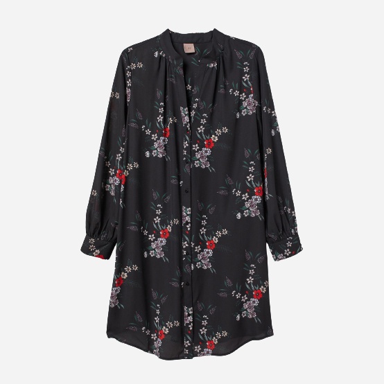 

Туника H&M 0715554-9 48 Черная