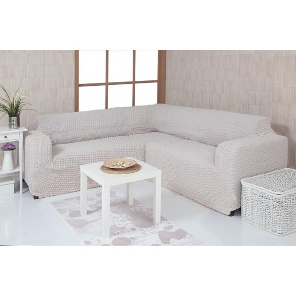 

Чехол на угловой диван Home Collection Evibu без юбки Турция Молочный (NT-092181)
