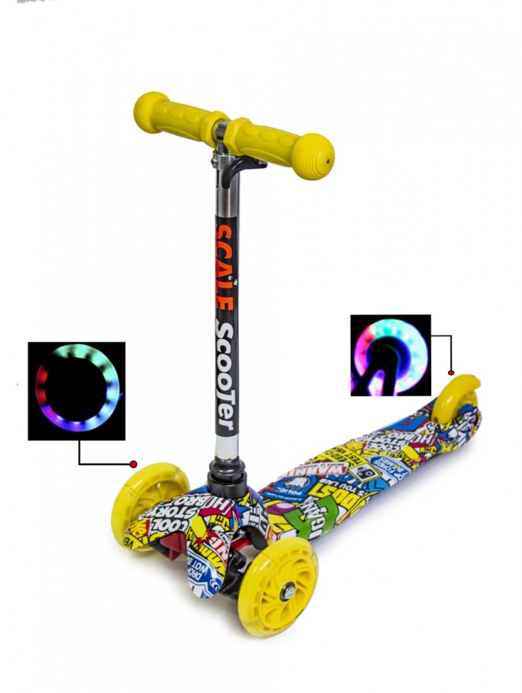 

Самокат Детский Micro Mini. Hot Wheels
