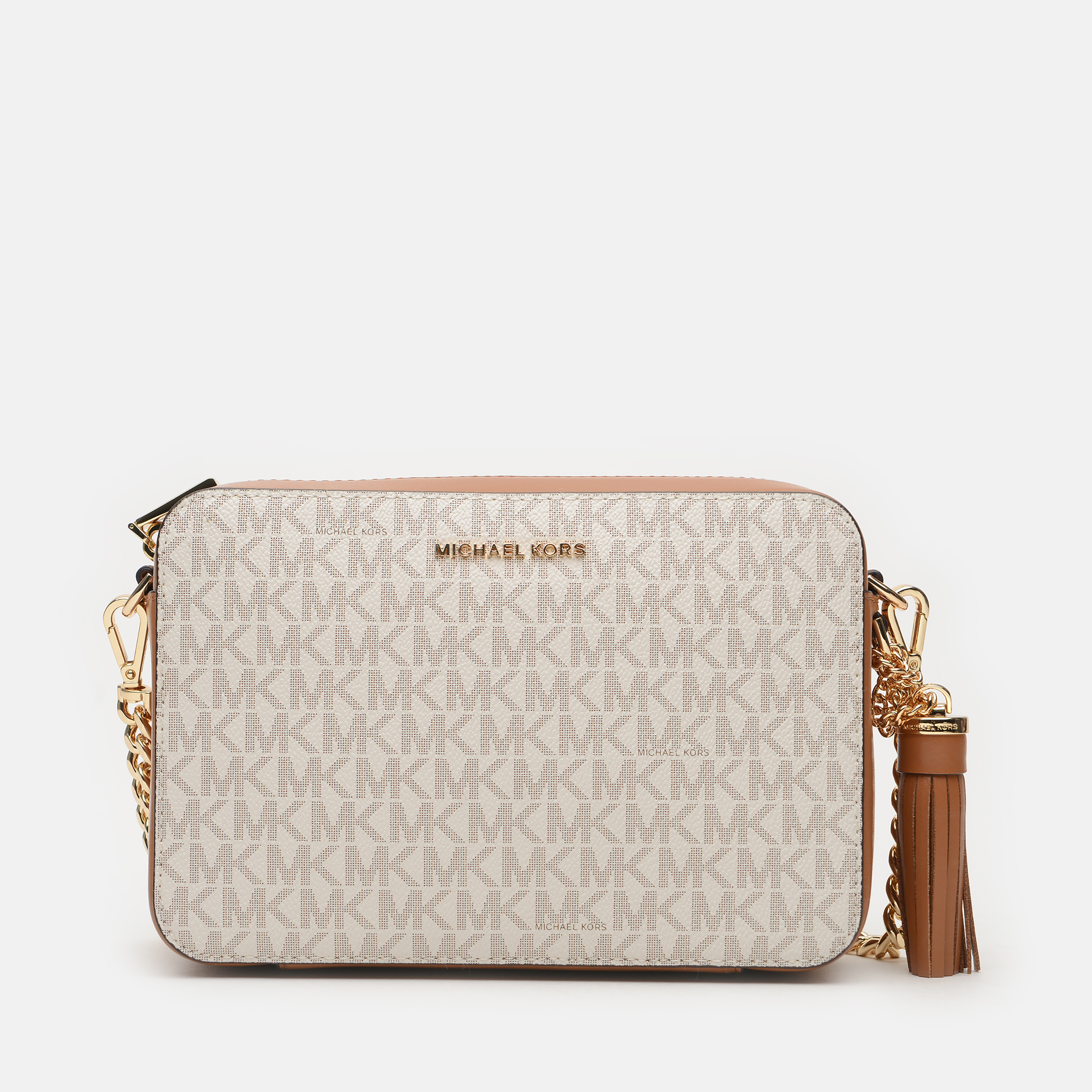 Сумка кросбоді через плече жіноча маленька Michael Kors Jet Set 32F8GF5M2B-150 Vanilla від Rozetka на платформі USKIDKA Акція на Сумка кросбоді через плече жіноча маленька Michael Kors Jet Set 32F8GF5M2B-150 Vanilla від Rozetka