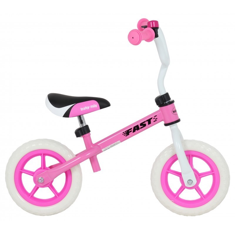 

Беговел Babymix Fast 10" Рожевий