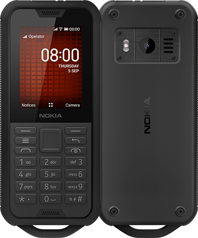 

Мобильный телефон Nokia 800 Tough Black