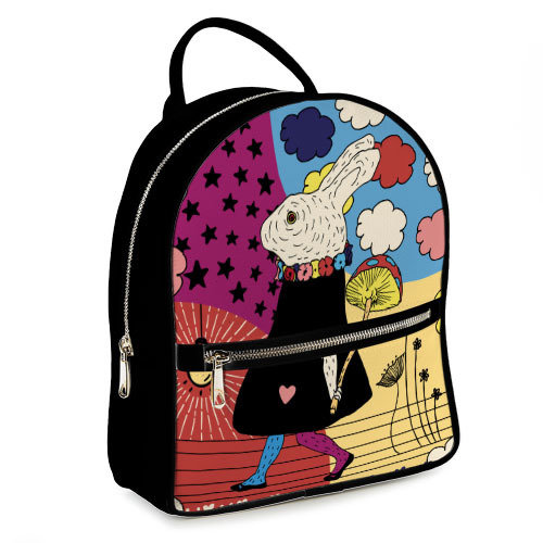 

Рюкзак городской женский Presentville Заяц 23x30x7 см