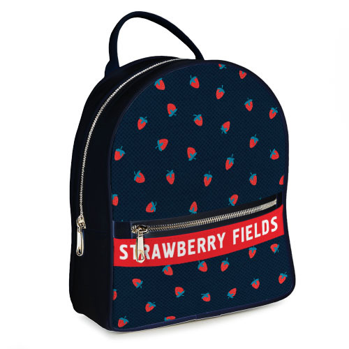 

Рюкзак городской женский Presentville Strawberry fields 23x30x7 см
