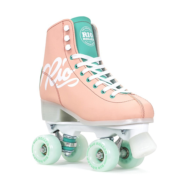

Ролики квады Rio Roller Script peach-green 40.5 (11074-11077 - 11077)