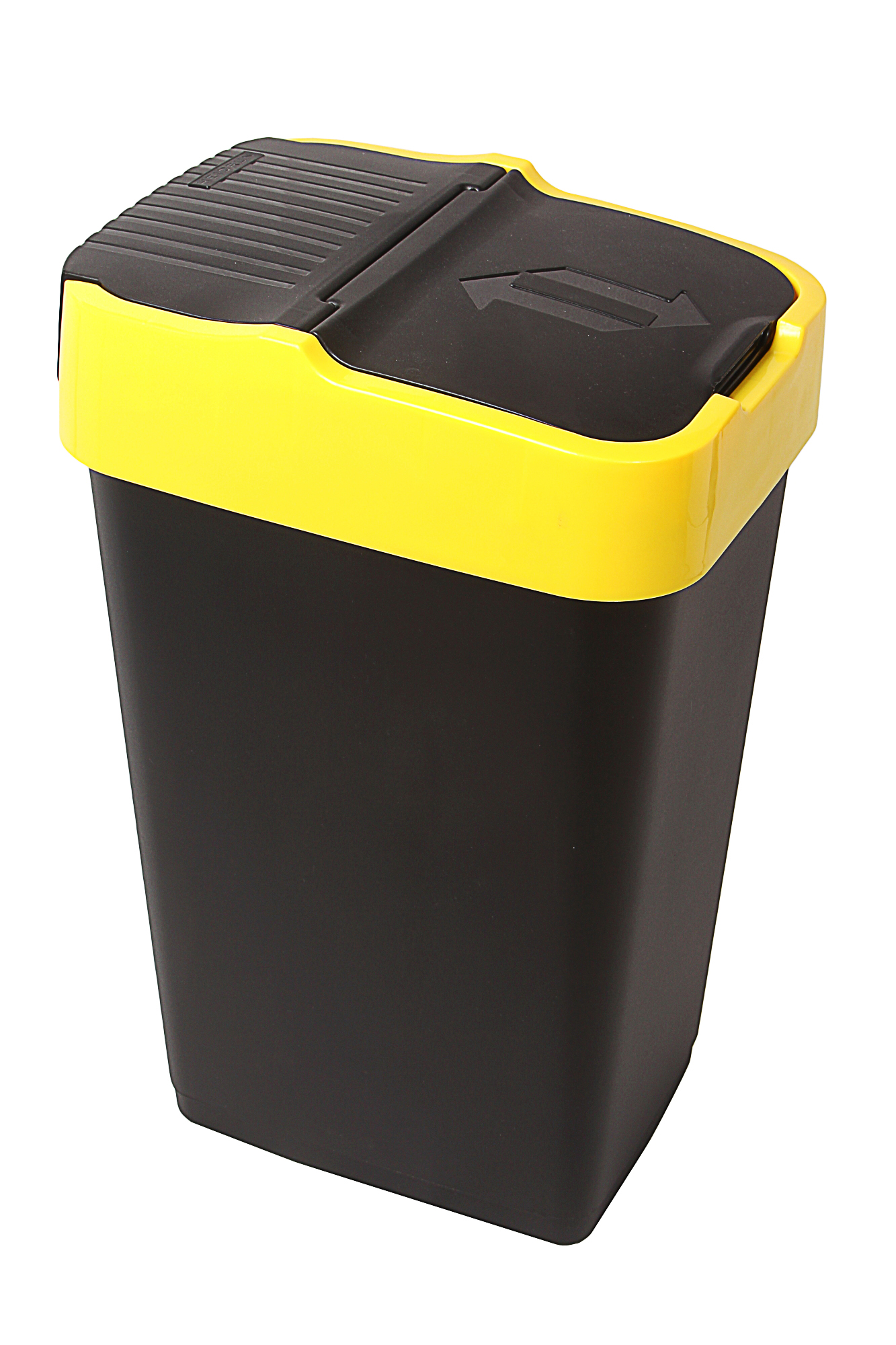 

Ведро для мусора Heidrun RECYCLING 60л, 40*33*67см Желтая крышка (HDR-1345_1)