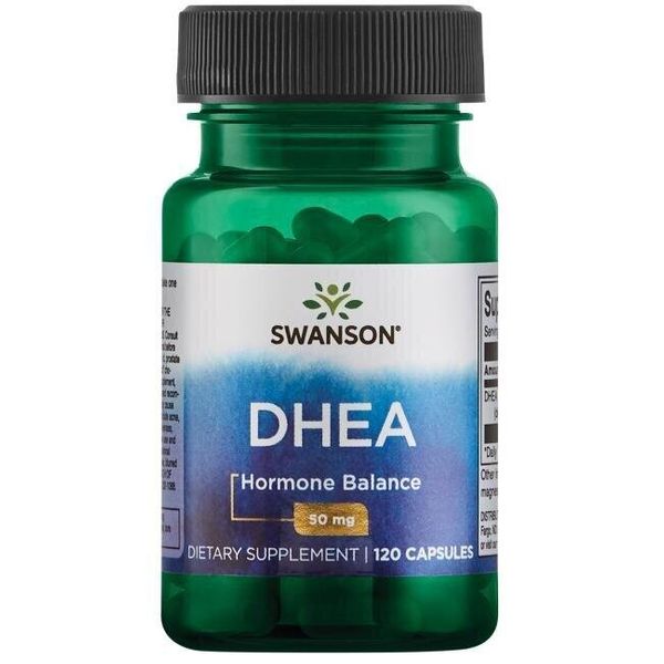 

DHEA Дегидроэпиандростерон Ultra DHEA Swanson 50 мг 120 капсул (SW019)