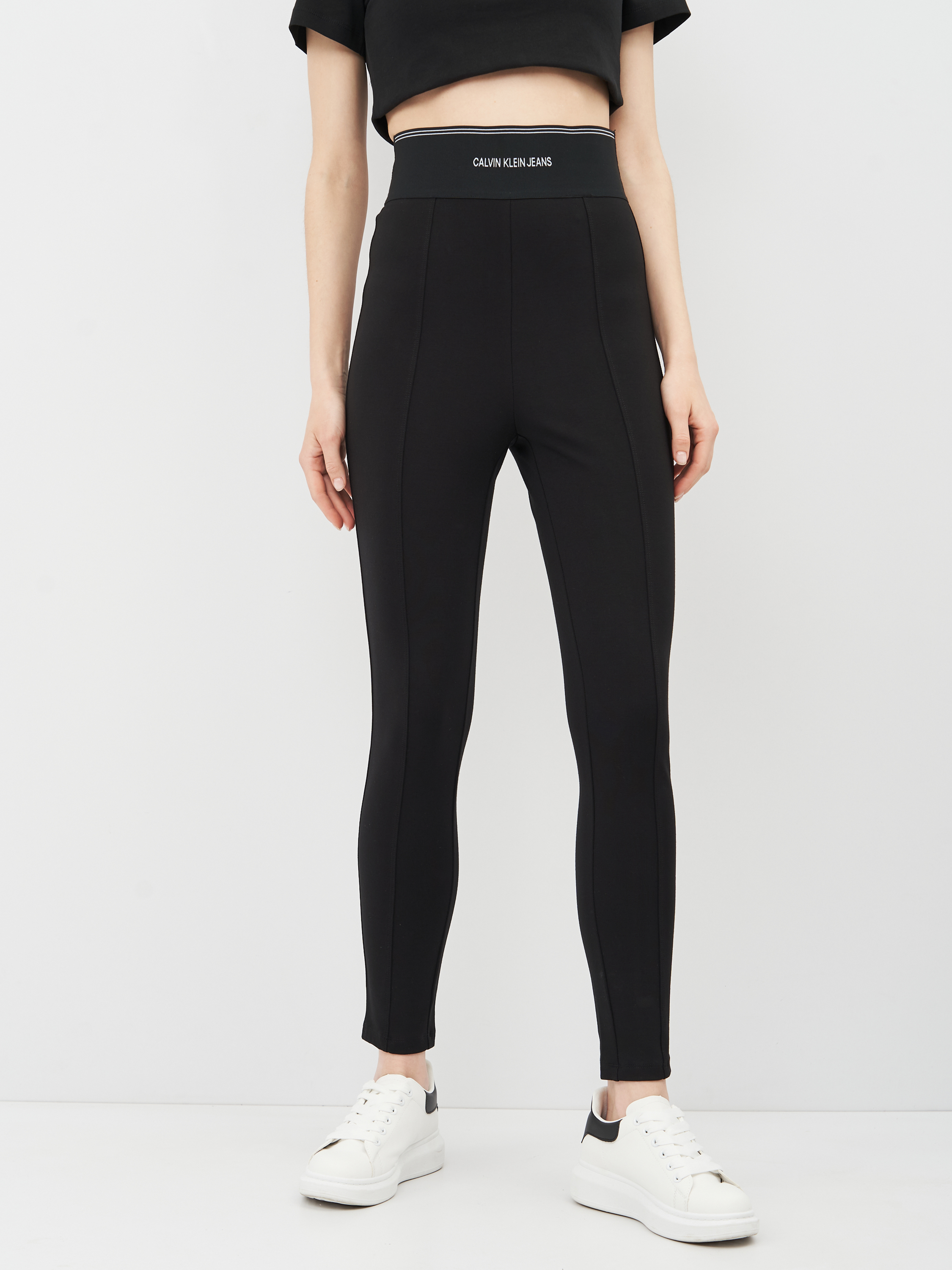 

Леггинсы Calvin Klein Jeans Milano Logo Elastic Legging J20J215548-BEH S Pvh Black