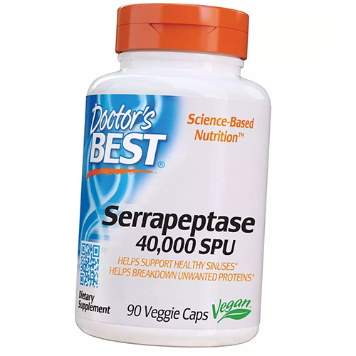 

Serrapeptase Doctor's Best 90вегкапс (72327014)