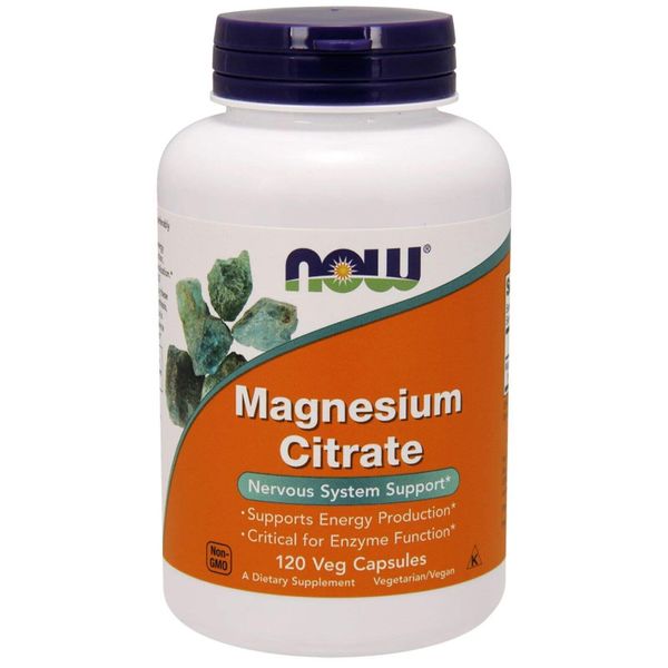 

Цитрат магния Magnesium Citrate Now Foods 120 капсул (NF474)
