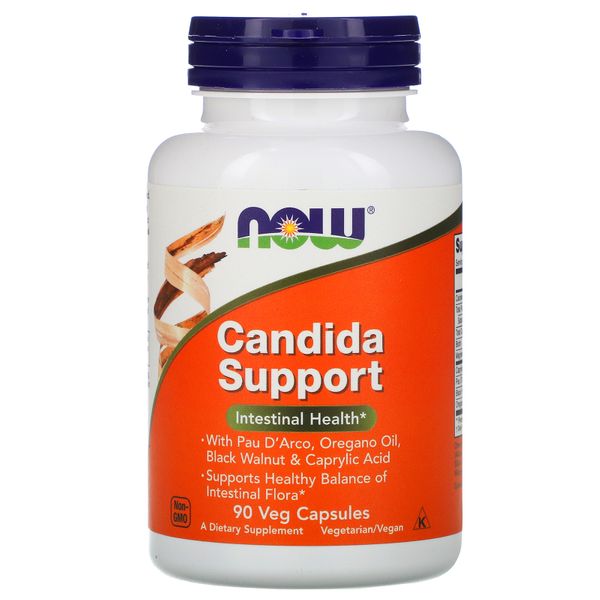 

Противокандидное средство Candida Support Now Foods 90 капсул (NF331)