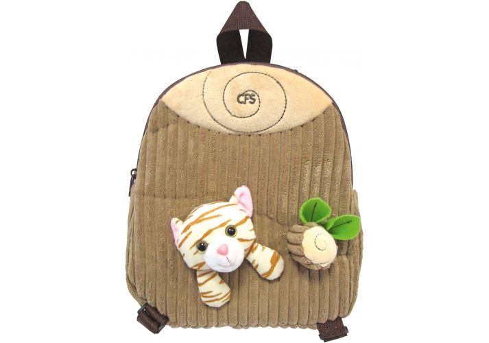 

Рюкзак дошкольный Cool for school Tiger Коричневый